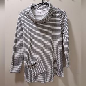 Neon Buddha Twist & Shout Tunic Sweater Size S